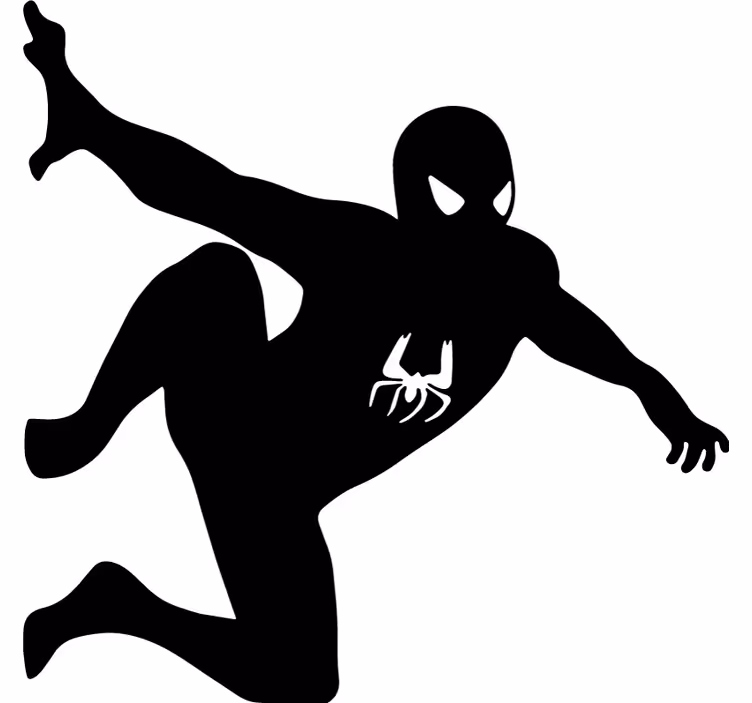 Roletai super herojus voras ant sienos - „Tenstickers“