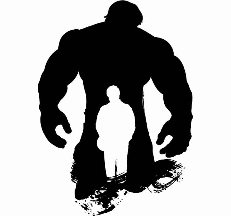Roletai super herojus vinilo dekoratyvinis siluetas - „Tenstickers“