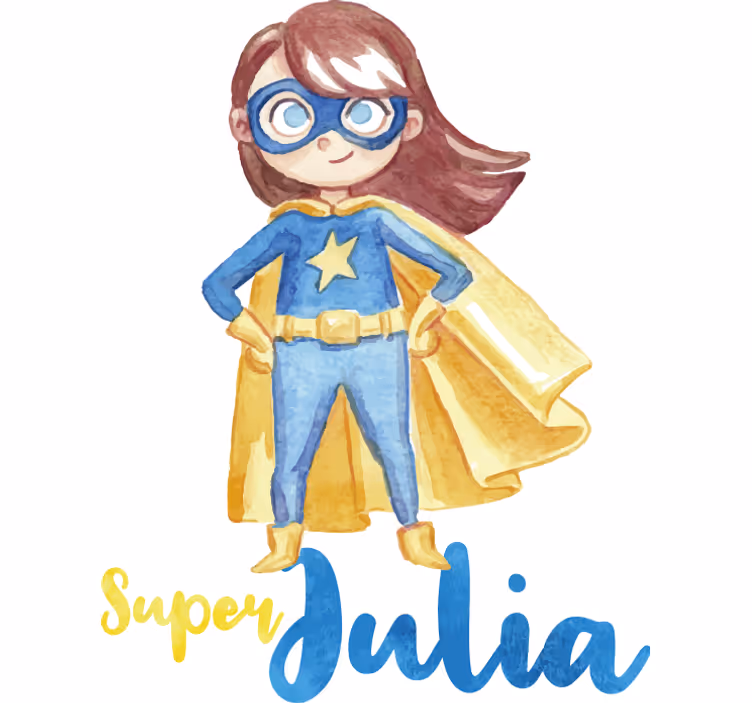 Roletai super herojus asmeniniai mergaitėms - „Tenstickers“