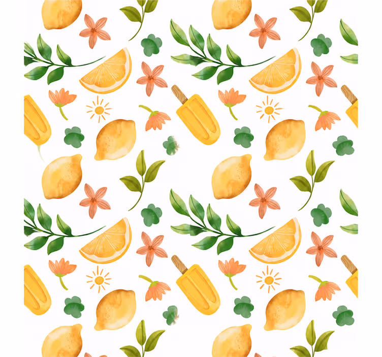 Roletai geltona vasaros citrusai - „Tenstickers“