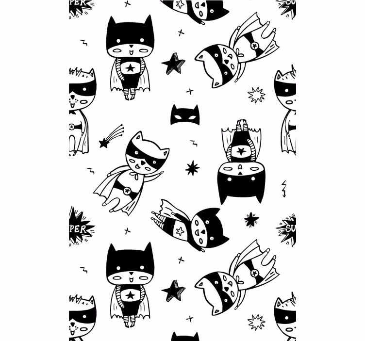 Roletai vaiku kambariui superherojų piešiniai - „Tenstickers“