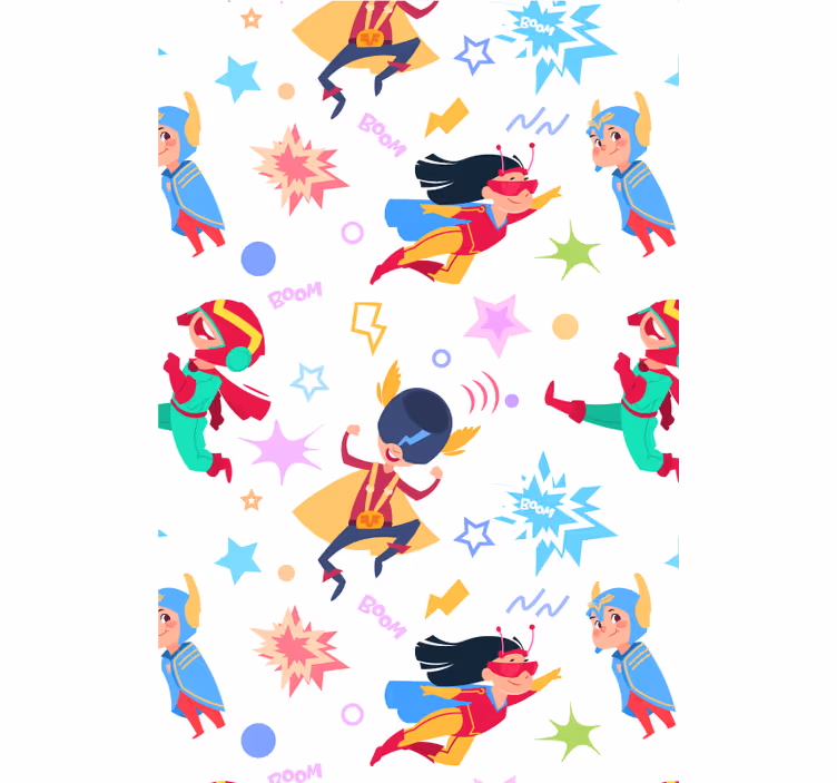 Superherojų nuotykiai Roletai super herojus - „Tenstickers“