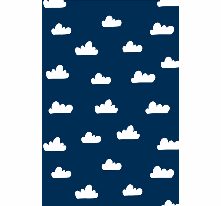 Tamsiai mėlynas fonas debesys aklas - „Tenstickers“