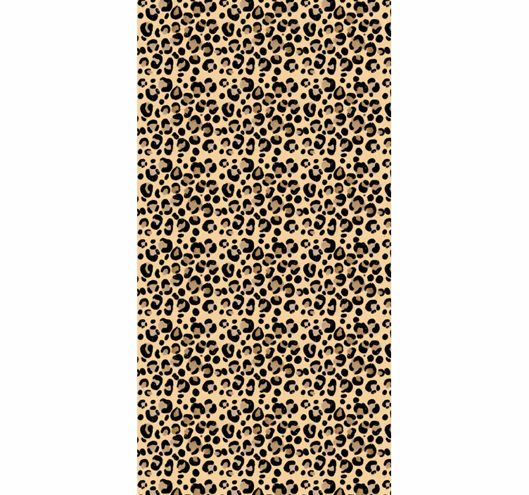 Leopardo spaudos raštas roletas su gyvūnais - „Tenstickers“