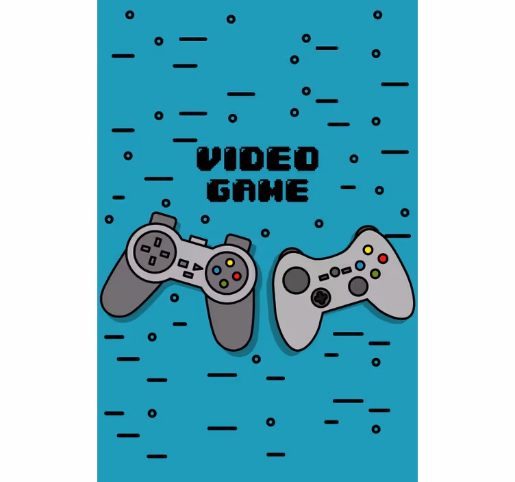 Du retro valdikliai geek ritininės žaliuzės - „Tenstickers“