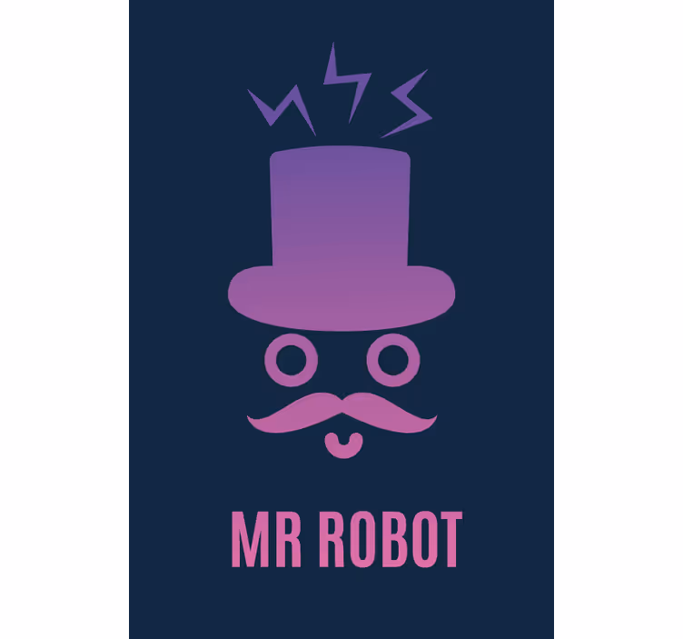 Džentelmenas robotas Roletai moksiukas - „Tenstickers“