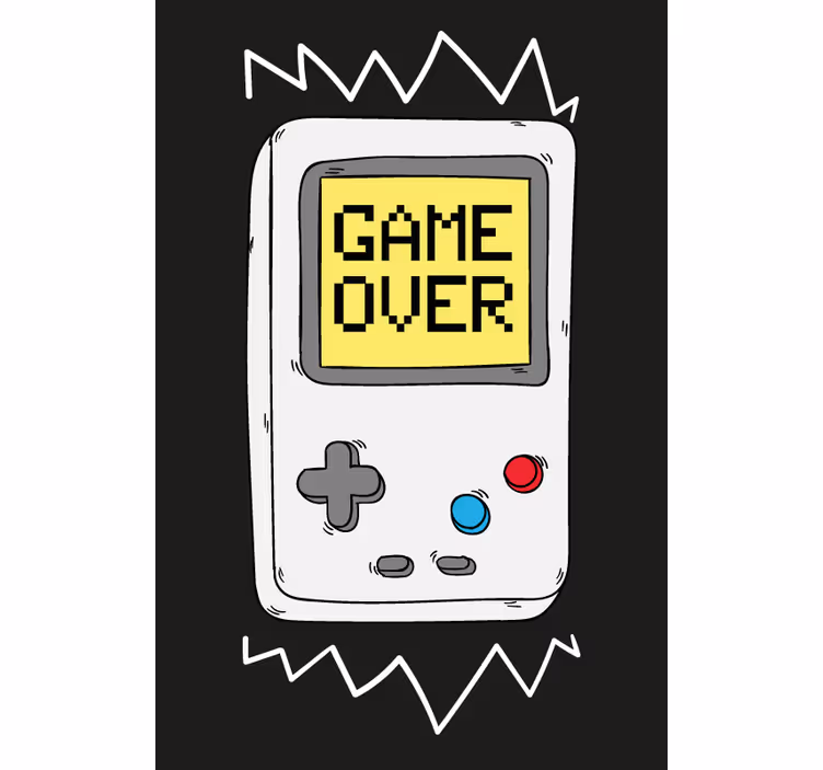 Retro konsolės geek ritininės žaliuzės - „Tenstickers“