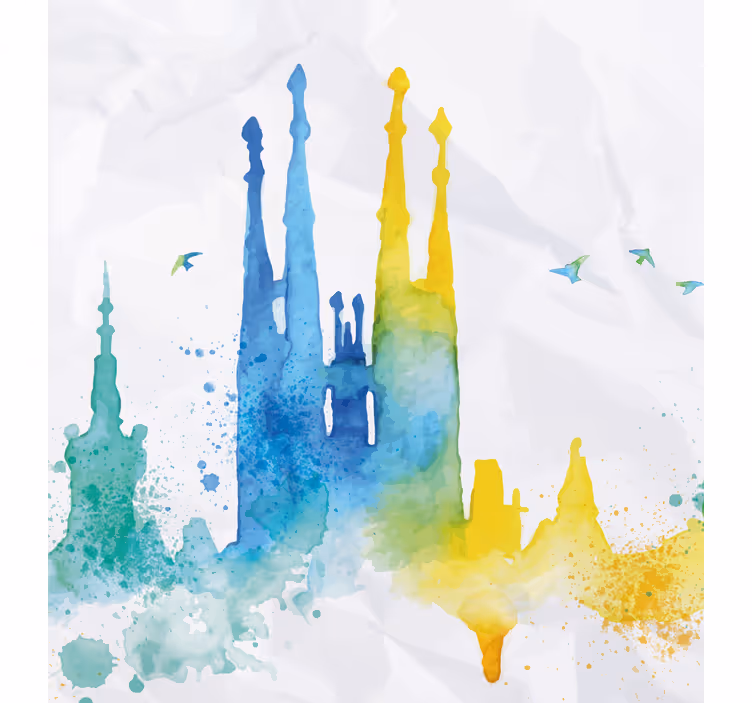Aquarella sagrada familia Roletai kitos žaliuzės - „Tenstickers“