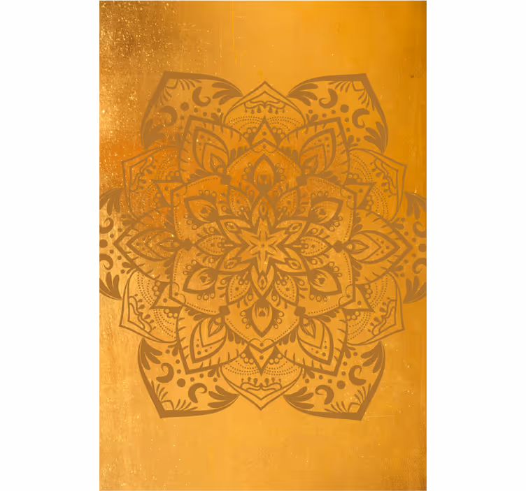 Dvasinė auksinė mandala Roletai zen - „Tenstickers“