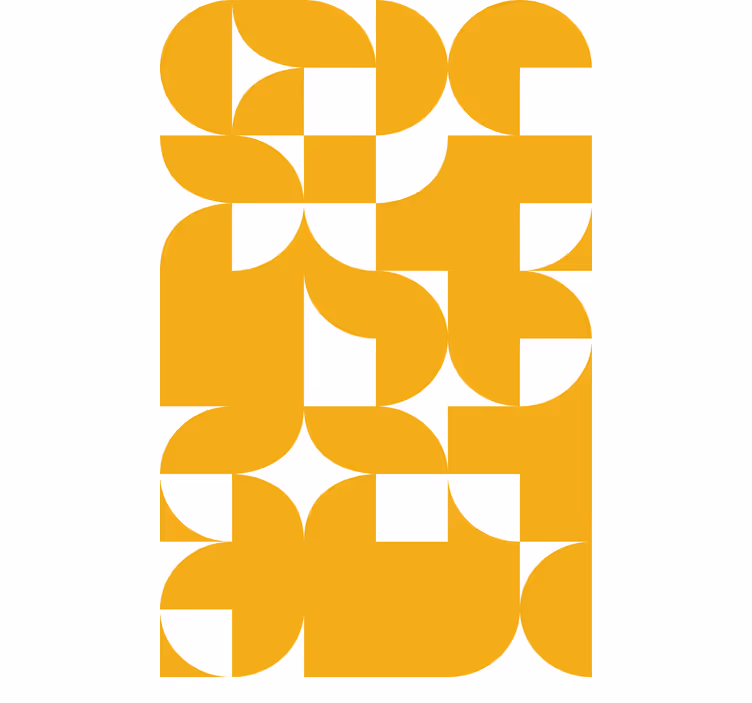 Abstrakčios geometrinės formos Roletai modernus - „Tenstickers“