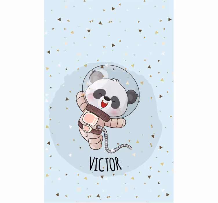 Panda astronautas su vardu Roletai vaiku kambariui - „Tenstickers“