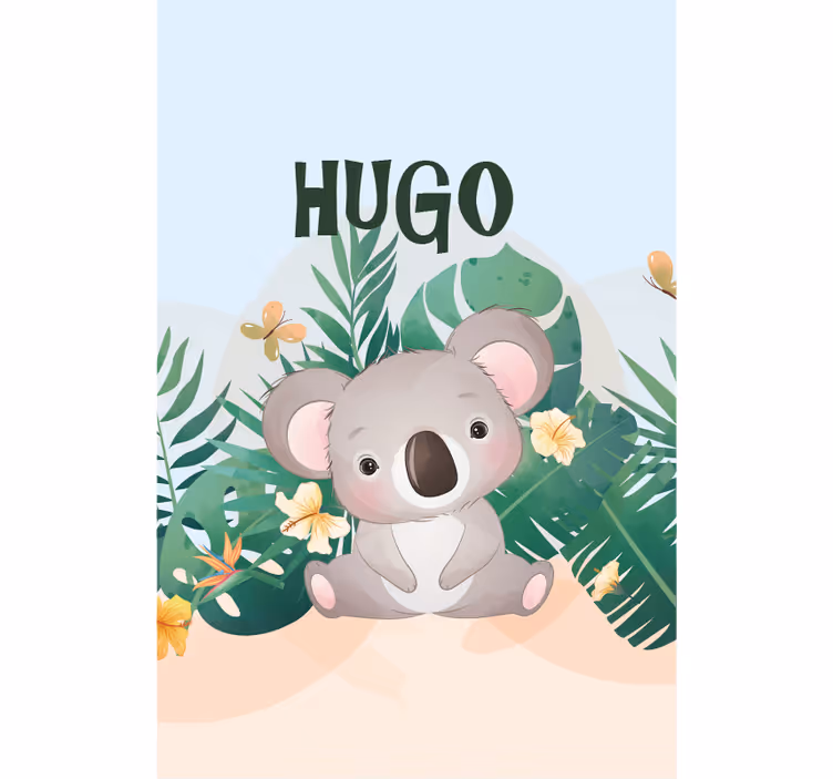 Mielos koala iliustracija Roletai gyvūnai - „Tenstickers“
