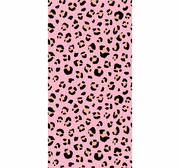 Leopardo raštų raštai roletas su gyvūnais - „Tenstickers“