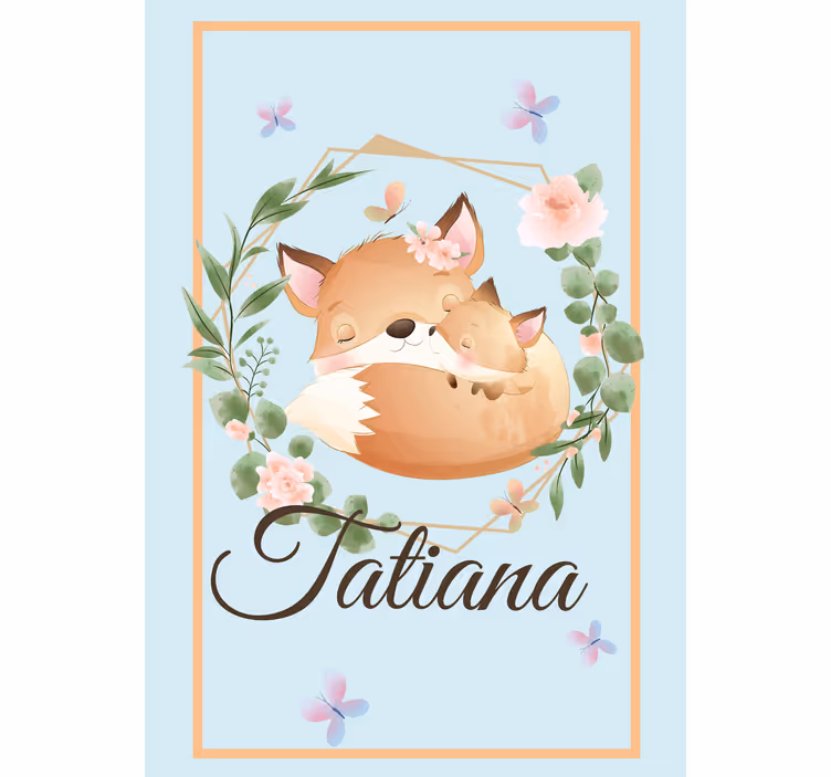 Lapių šeima su vardu Roletai vaiku kambariui - „Tenstickers“