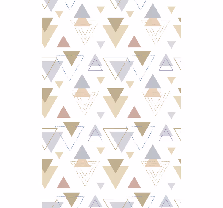 Geometrinio trikampio tema Roletai modernus - „Tenstickers“