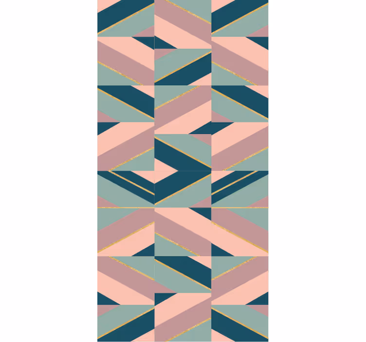 Abstraktus geometrinis motyvas Roletai modernus - „Tenstickers“