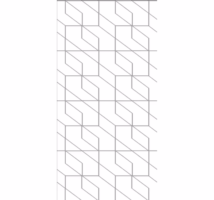 Elegantiškas geometrinis menas Roletai modernus - „Tenstickers“