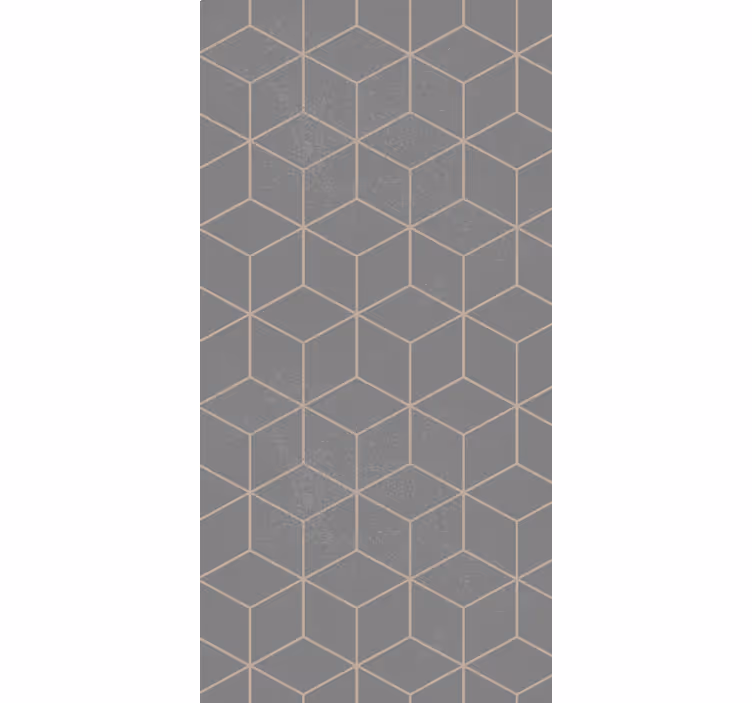 Geometrinis pilkas motyvas Roletai modernus - „Tenstickers“