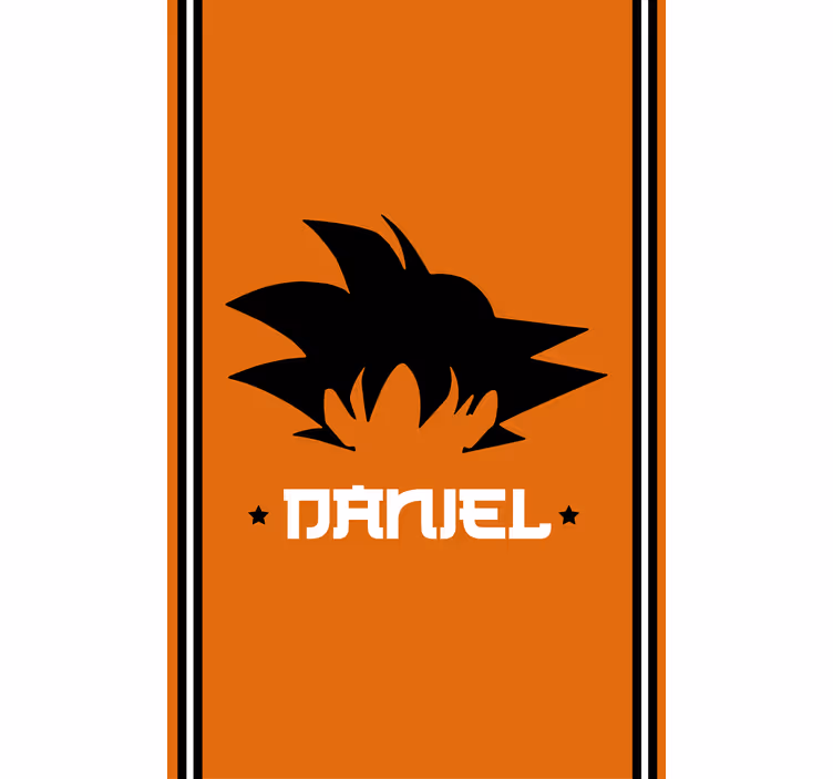 Goku personalizuojamas Roletai super herojus - „Tenstickers“