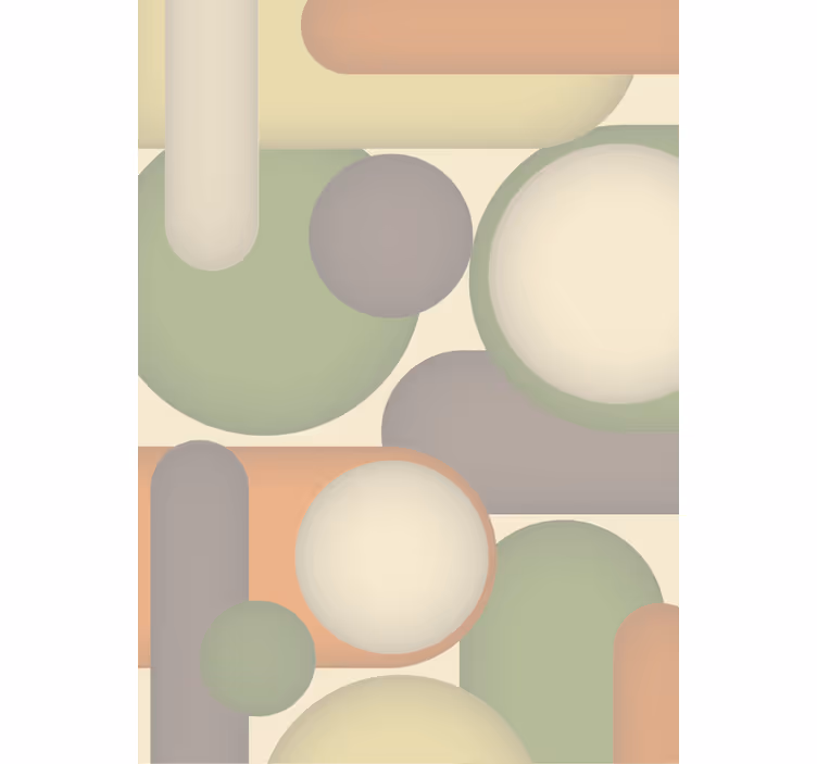 Geometrinio apskritimo išdėstymas Roletai modernus - „Tenstickers“