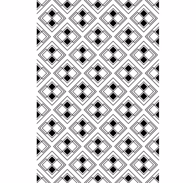 Elegantiška geometrinio rašto moderni žaliuzės - „Tenstickers“