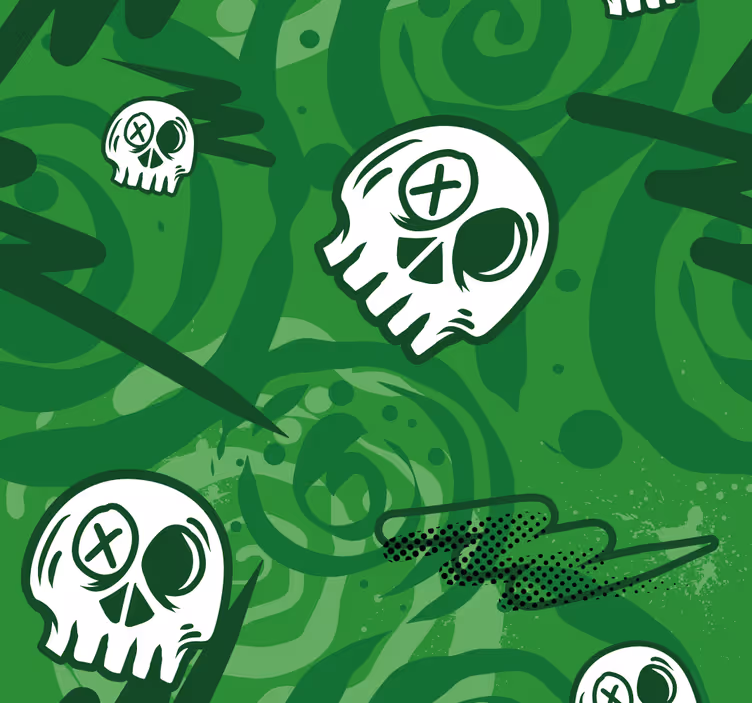 Grafiti kaukolės Roletai paaugliškas - „Tenstickers“