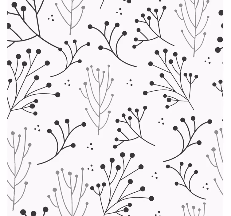 Minimalistinis gėlių Roletai modernus - „Tenstickers“