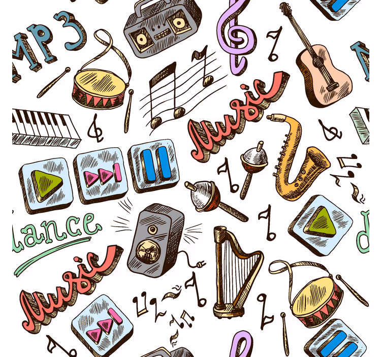 Muzikos modelis Roletai linksma - „Tenstickers“