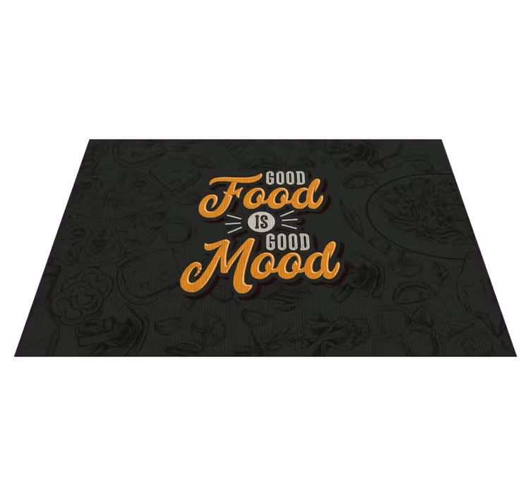 Maisto sakiniai cituoja placemats - „Tenstickers“