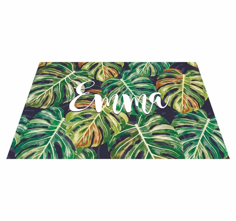 Suasmeninti monstera gėlių placemats - „Tenstickers“