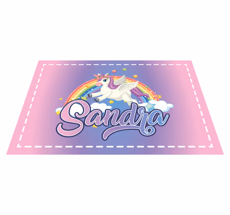Gražus vienaragis, pritaikomas vaikams, placemats - „Tenstickers“