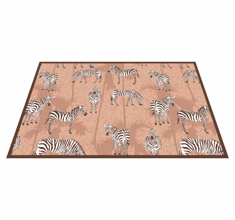 Originalūs stalo padėkliukai zebra raštu - „Tenstickers“