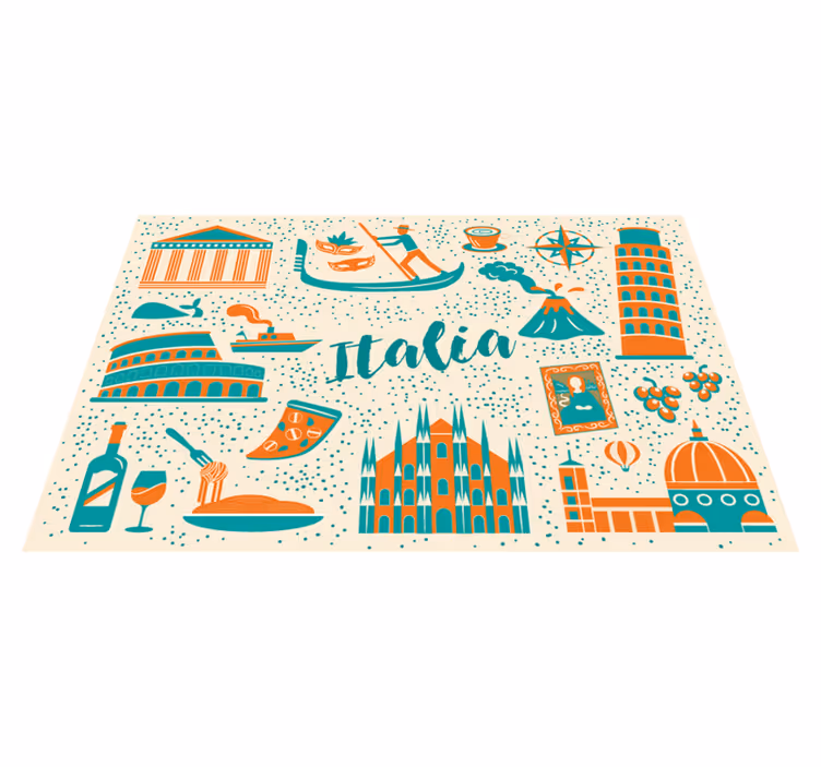 Originalūs stalo padėkliukai italų kulinarijos scena - „Tenstickers“