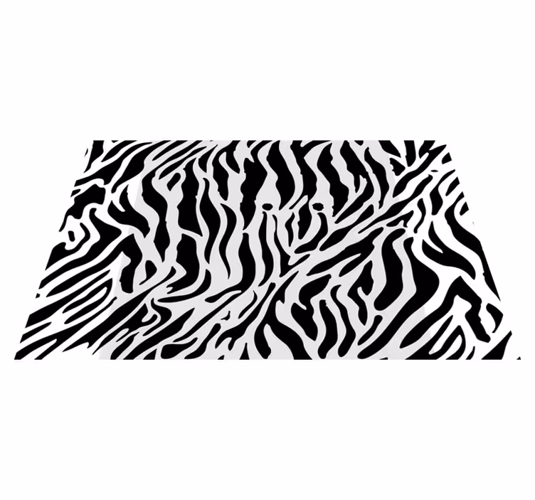 Tekstūruoti stalo padėkliukai zebra raštu - „Tenstickers“