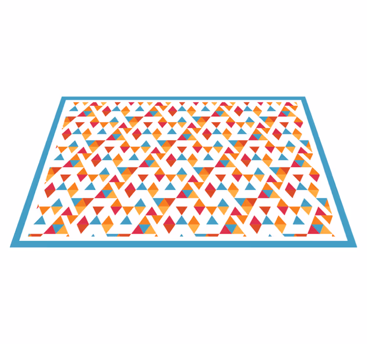 Originalūs stalo padėkliukai ryškiais geometriniais raštais - „Tenstickers“