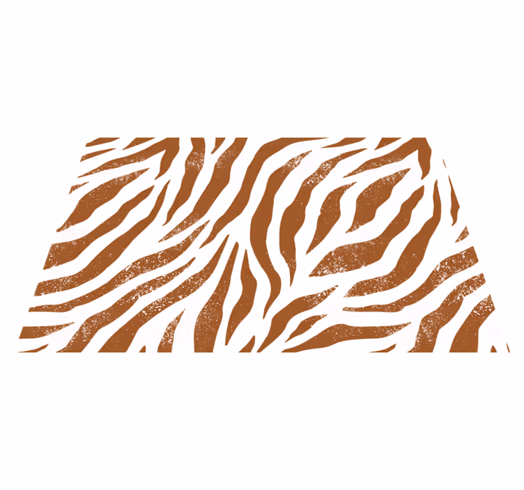 Tekstūruoti stalo padėkliukai su zebra raštu - „Tenstickers“