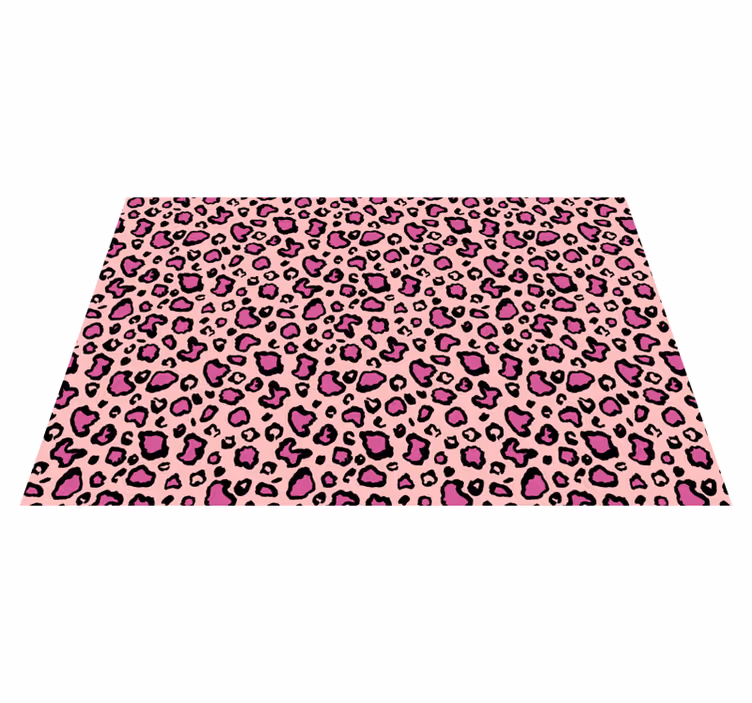 Originalūs stalo padėklai rožiniu leopardu - „Tenstickers“