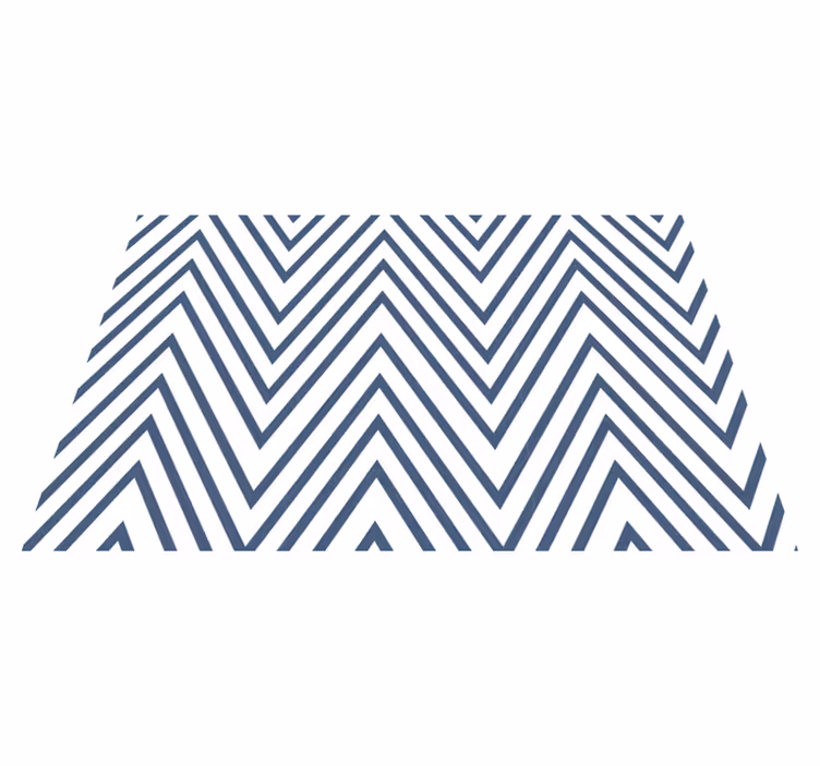 Modernūs stalo padėkliukai su elegantišku chevron raštu - „Tenstickers“