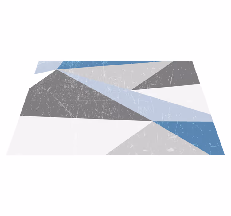 Modernūs stalo padėkliukai geometriniais kampiniais raštais - „Tenstickers“
