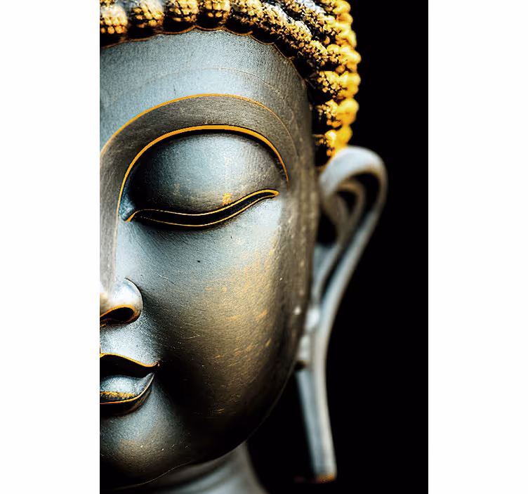 Buda sienos freska zen buda - „Tenstickers“