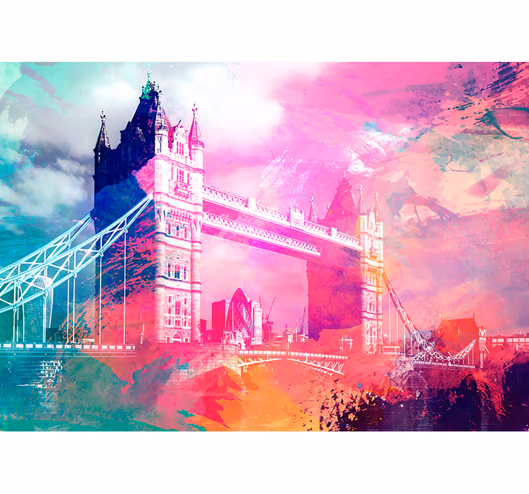 Ant thames londono sienos freskos - „Tenstickers“