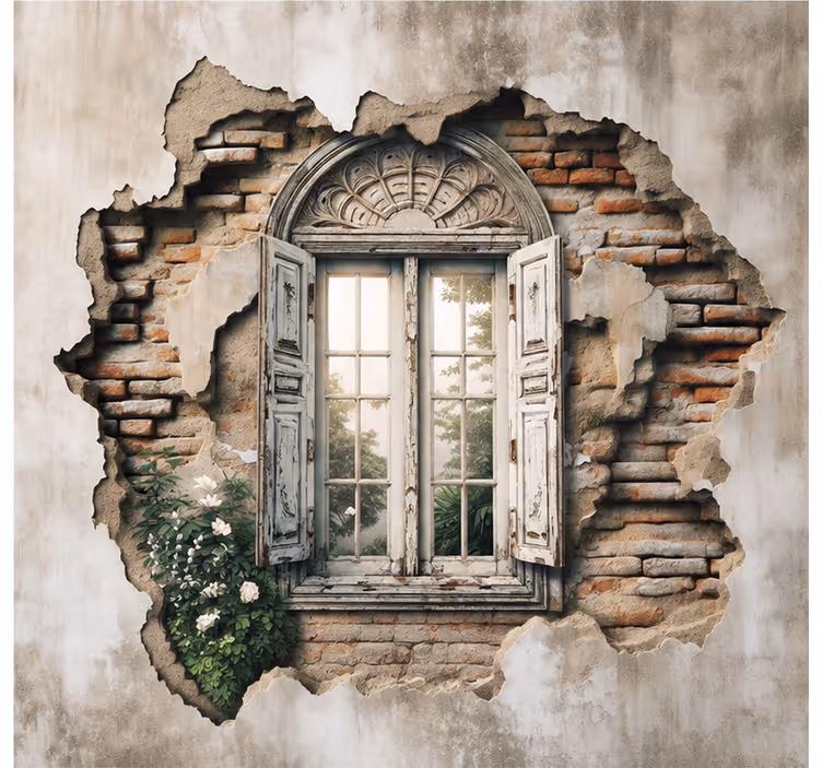 3d sienų freska realistiška - „Tenstickers“