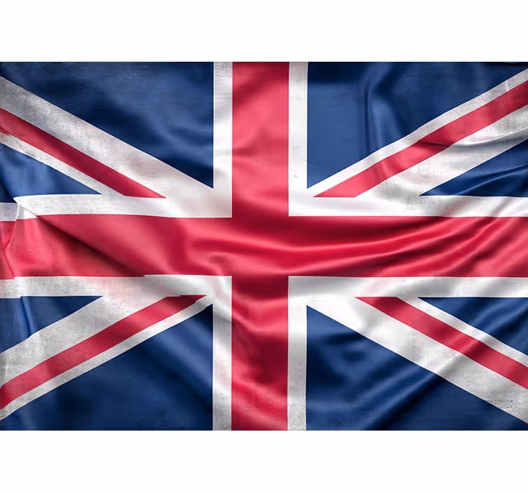 Sąjungos lizdas vėliava londonas sienos freska - „Tenstickers“