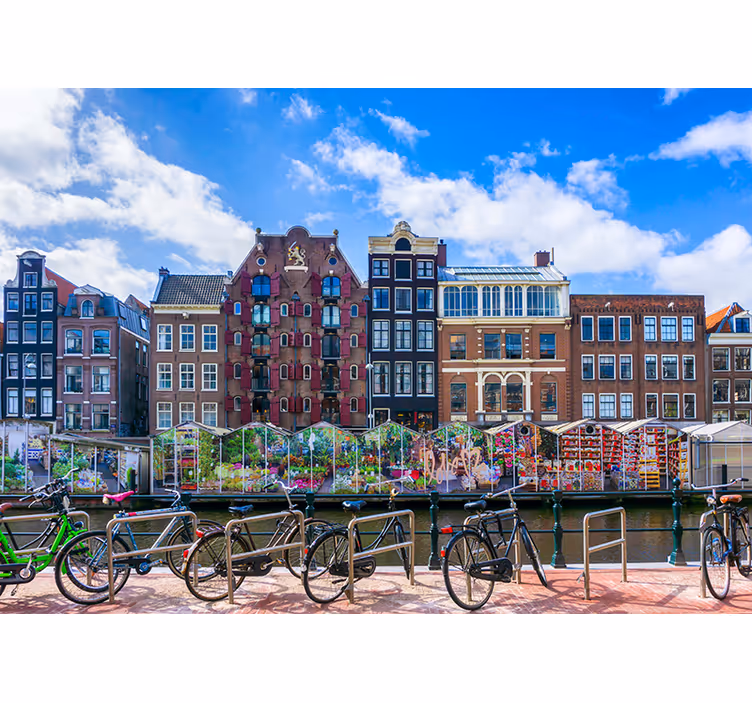 Gėlių turgus amsterdamas - „Tenstickers“