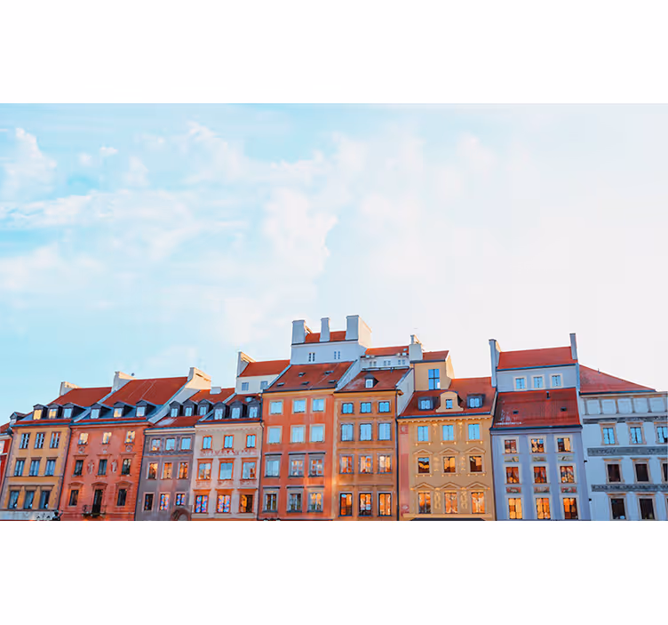Lenkų senamiestis liublino sienų fototapetai - „Tenstickers“