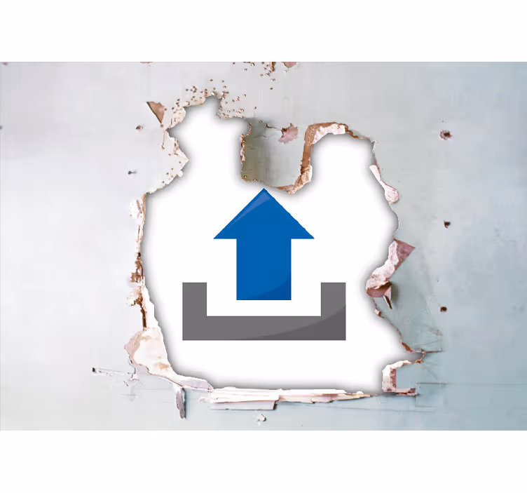 Kalnų sienos freska stulbinantis ežero vaizdas - „Tenstickers“
