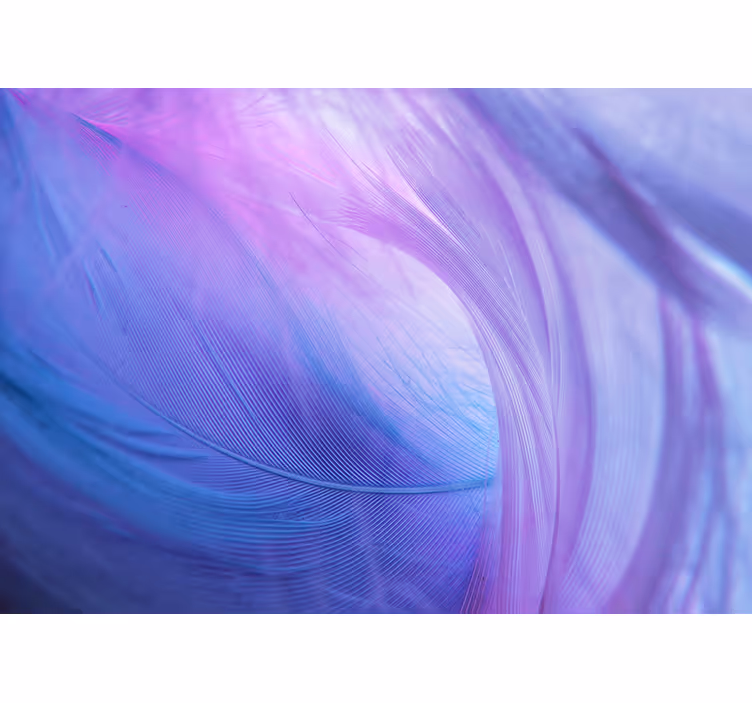 3d mėlynos ir violetinės spalvos sukasi abstrakčios sieninės foto - „Tenstickers“