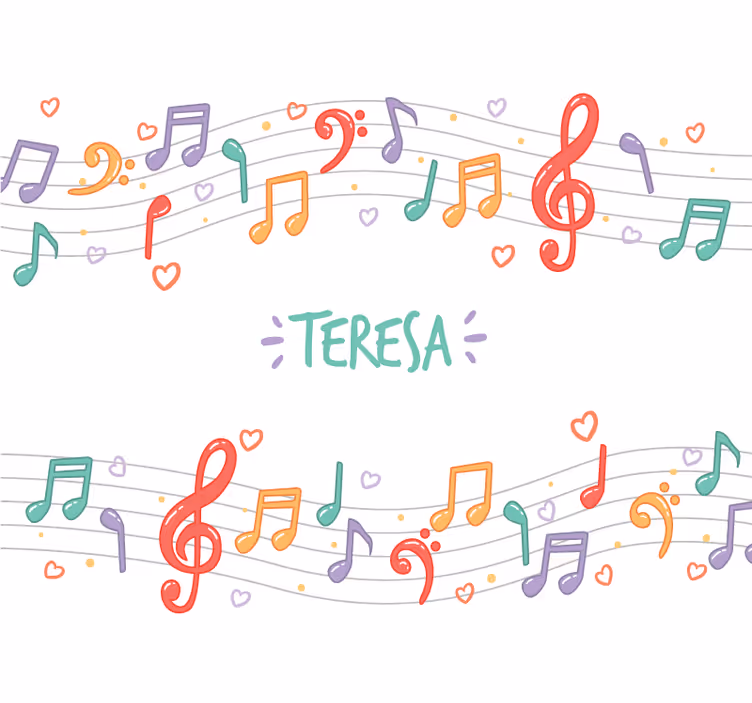 Individualizuotos muzikos temos sieninis paveiksliukas - „Tenstickers“