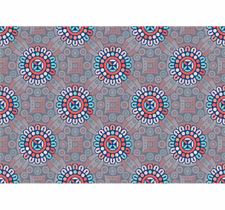 Fonas su mandalomis mandala sieninė tapyba - „Tenstickers“