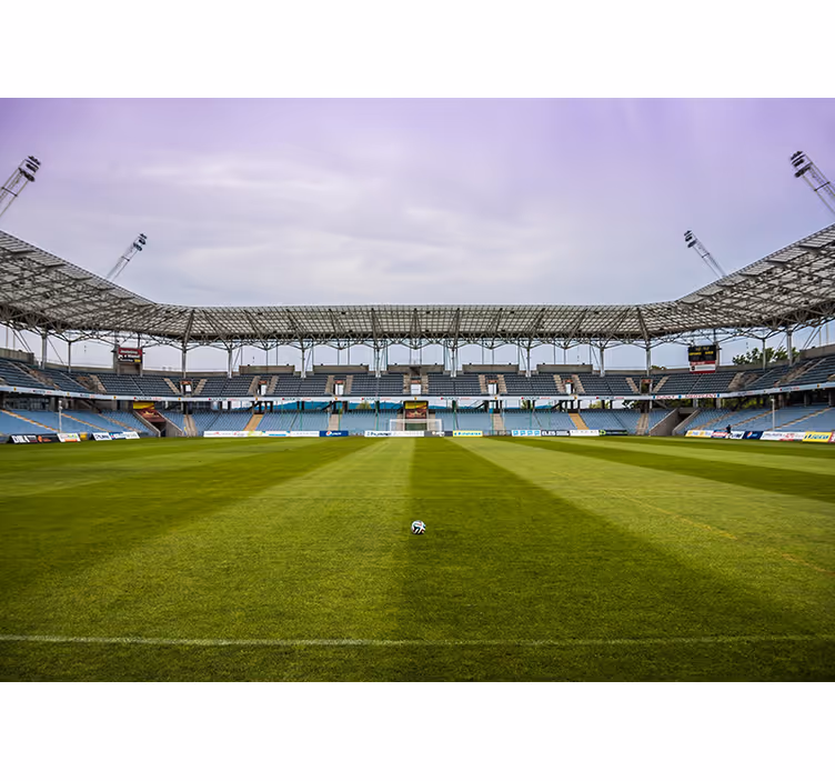 Miesto sienų freska futbolo aikštės scena - „Tenstickers“
